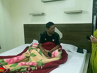 Indian Bengali scorching bhabhi hardcore best sex with tramontane guest!! Fabulous scorching talking!